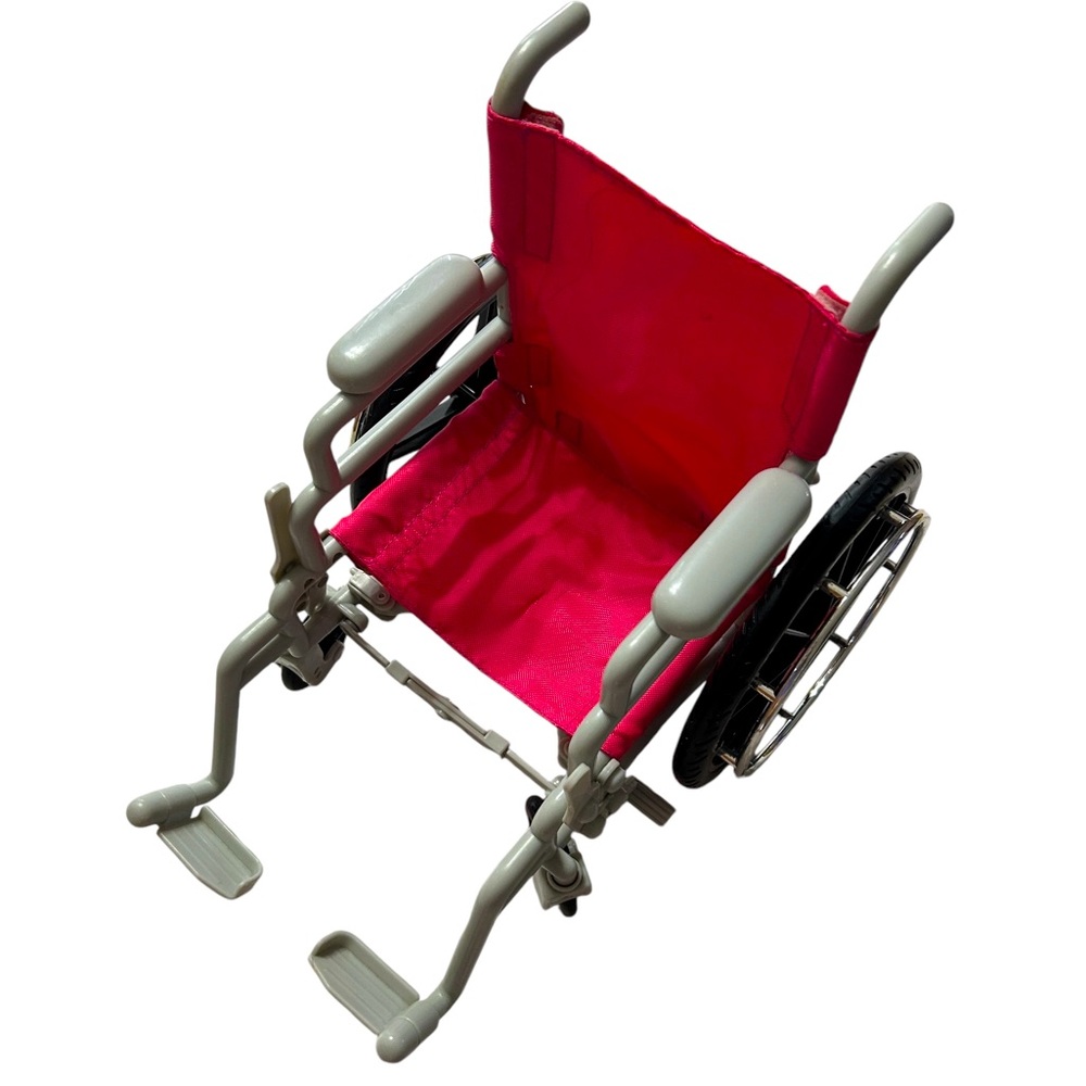 Click N Play Doll Wheelchair for American Girl and Our Generation 18” Dolls Used